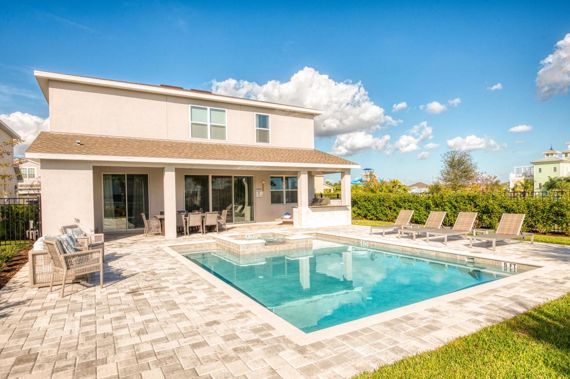 Beautiful Home Near Disney By Rentyl With Private Pool, Themed Rooms, Pool Table & Resort Amenities - 140B Орландо Екстериор снимка